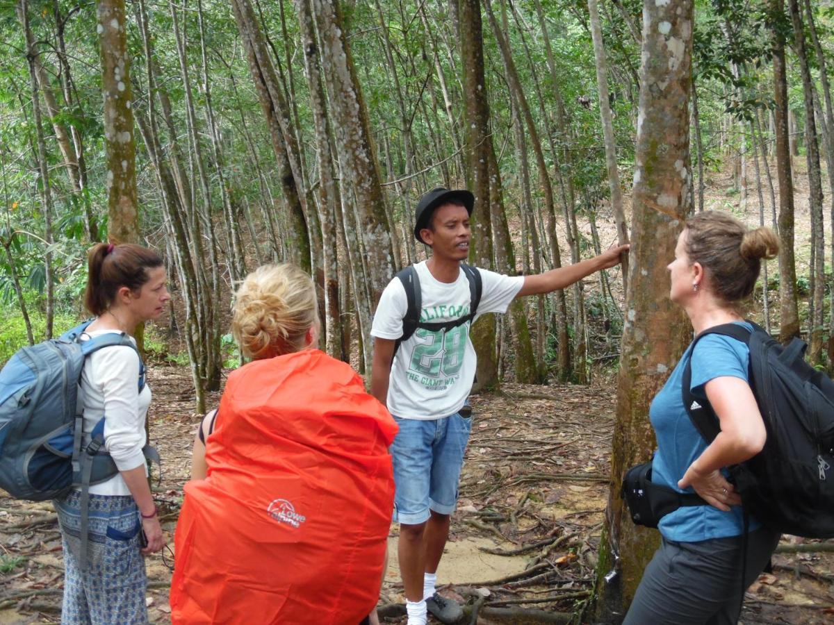 בוקיט לוואנג Ambow Homestay Jungle Trekking & Village Tour מראה חיצוני תמונה